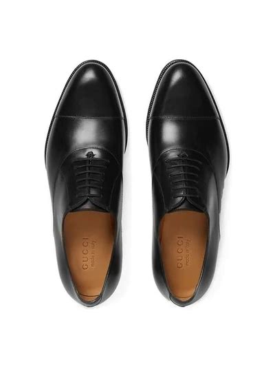 gucci drury patent leather oxfords|Gucci lace up shoes.